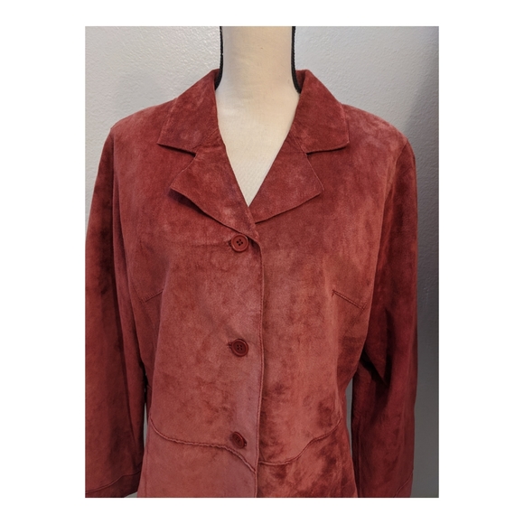 Brandon Thomas Jackets & Blazers - Vintage Pink Leather Jacket